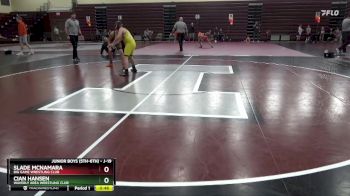 J-19 lbs Round 5 - Cian Hansen, Waverly Area Wrestling Club vs Slade McNamara, Big Game Wrestling Club