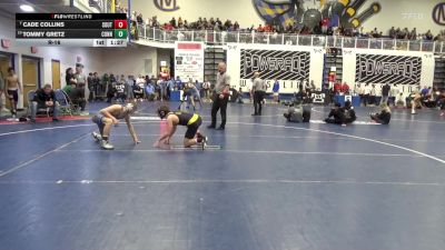 121 lbs R-16 - Cade Collins, Southern Regional-NJ vs Tommy Gretz, Connellsville