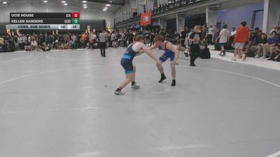 190 lbs Cons. Sub-semis - Ocie House, Alabama Takedown Academy vs Kellen Sanders, Cleveland HS