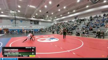 152 lbs Cons. Semi - Travis Hurtado, Riverton USA Wrestling vs Calder Vollmer, Tongue River Wrestling Club