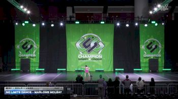 No Limits Dance - Marlowe McLeay [2026 Mini - Solo - Jazz Day 1] 2026 CSG Dance Grand Nationals