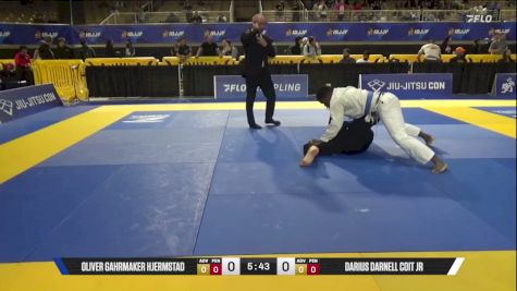 Darius Darnell Coit Jr vs Oliver Gahrmaker Hjermstad 2026 Pan Jiu Jitsu IBJJF Championship