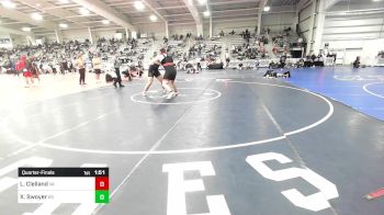 285 lbs Quarterfinal - Lance Clelland, VA vs Xander Swoyer, KS