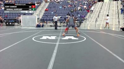184 lbs Quarterfinal - Kendall Norfleet, Life University vs Cory Cannan, Lindsey Wilson (Ky.)