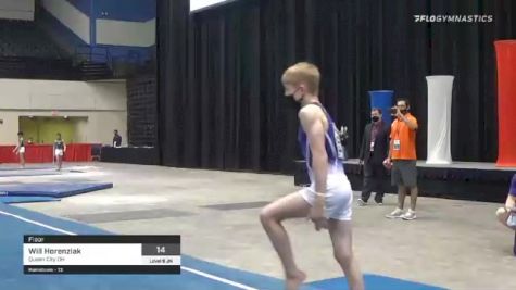 Will Horenziak - Floor, Queen City OH - 2021 USA Gymnastics Development Program National Championships