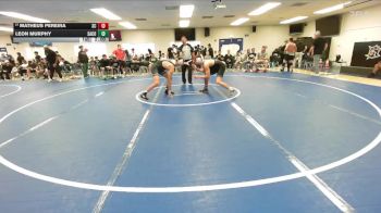 165 lbs Champ. Round 2 - Leon Murphy, Santiago (Corona) vs Matheus Pereira, San Clemente