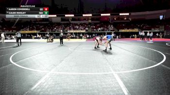197 lbs Semifinal - Aaron Coverdell, South Carolina vs Caleb Ridgley, Florida Gulf Coast