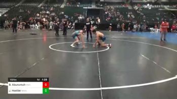 152 lbs Final - Benidetto Aburumuh, MWC Wrestling Academy vs John Beau Hostler, Nebraska Golden Eagles Wrestling Club