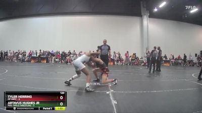 120 lbs Round 2 (6 Team) - Tyler Herring, MF Army vs Artavus Hughes Jr, Full Circle Wrestling