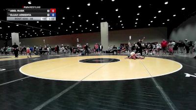 98 lbs 1st Place Match - Abel Rusk, KS vs Elijah Armenta, KS