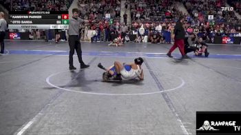 64 lbs Semifinal - Otto Banda, Brawlers vs Kamdynn Parker, Chaparral Kids