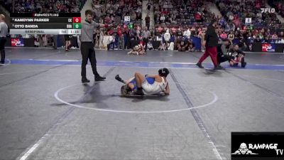 64 lbs Semifinal - Otto Banda, Brawlers vs Kamdynn Parker, Chaparral Kids