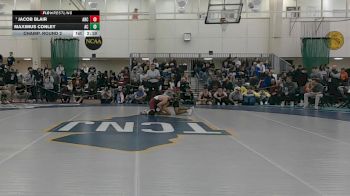 133 lbs Champ. Round 2 - Jacob Blair, Arcadia vs Maximus Conley, Albright College