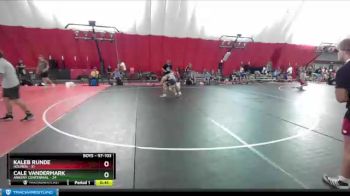 97-103 lbs Round 3 - Kaleb Runde, Holmen vs Cale Vandermark, Ankeny Centennial