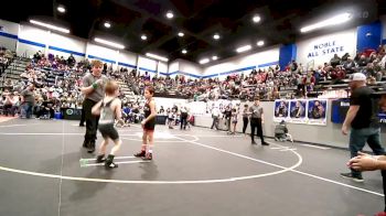 55 lbs Round Of 16 - Bronson Stephens, Tuttle Wrestling Club vs Colin Fry, Norman North