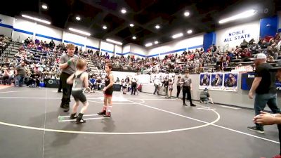 55 lbs Round Of 16 - Bronson Stephens, Tuttle Wrestling Club vs Colin Fry, Norman North