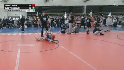 61 lbs Quarterfinal - Clancy Smith, ICWL Bruisers Elite - ESE vs Cael Vermuellen, Revival X