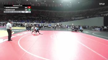 6A Boys 190 lbs Cons. Round 2 - Jaden Borowsky, Beaverton Boys vs Mason Alar, Lakeridge Boys