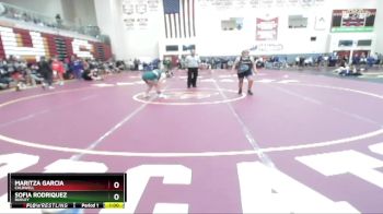 185 lbs Cons. Round 4 - Sofia Rodriquez, Burley vs Maritza Garcia, Caldwell