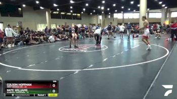 144 lbs Round 3 (6 Team) - Colson Hoffman, West Georgia WC vs Nate Williams, Alabama Takedown