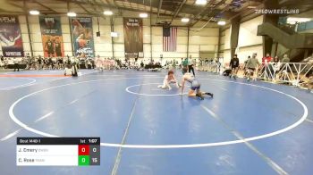 126 lbs Rr Rnd 1 - Jackson Emery, Owen Valley vs Cole Rose, Team Germantown