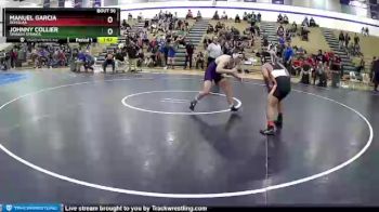 195 lbs Quarterfinal - Johnny Collier, Spanish Springs. vs Manuel Garcia, Douglas