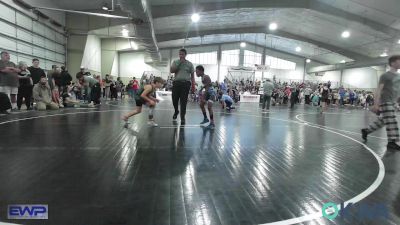 80 lbs Quarterfinal - Lloyd Gregston, Bartlesville Wrestling Club vs Brennon Roblyer, Team Tulsa Wrestling Club