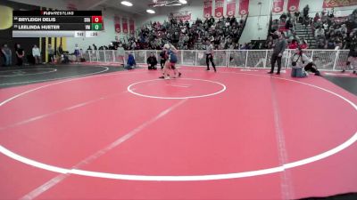 125 lbs Cons. Round 4 - Bryleigh Delis, Santa Rosa Academy vs Leelinda Hueter, Vista Murrieta