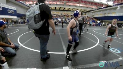 83 lbs Rr Rnd 5 - Hayden Moss, Ponca City Wildcat Wrestling vs Noah Yates, Newcastle Youth Wrestling