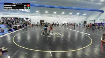 112 lbs Round 7 (10 Team) - Ben Normandia, Shore Thing vs Paddy Fite, Broad Axe Blue