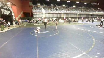65 lbs Consolation - Brooks Lanners, Dakota Boyz WC vs Lawrence Clark, Cowboy Kids WC