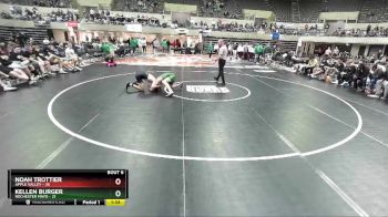 132 lbs Semis & 1st Wrestleback (8 Team) - Kellen Burger, Rochester Mayo vs Noah Trottier, Apple Valley