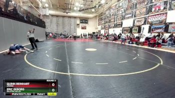 104-110 lbs Round 3 - Quinn Reinhart, Legend vs Eric Ekborg, Ralston Valley