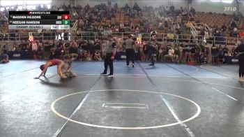 134 lbs Champ. Round 2 - Madden Kilgore, Shore Sports Club vs Keegan Hanson, Hamilton Badin High School