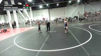 65 lbs Quarterfinal - Aiden Leyba, Trybe vs Nathaniel Vasquez, Mantanona TC
