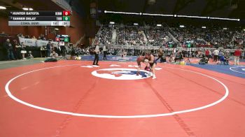 2A-138 lbs Cons. Semi - Hunter Batista, Kemmerer vs Tanner Delay, Thermopolis