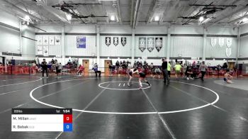 83 lbs Consi Of 4 - Maddox Millan, Unattached, NJ vs Russell-Lion Babak, Old Bridge Wrestling Club