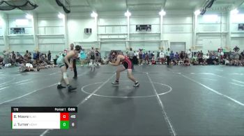 170 lbs Round 7 (8 Team) - Jaxon Turner, NCWAY vs Ben Moore, Gladiators