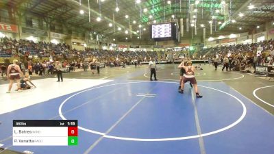 180 lbs Round Of 16 - Landon Batres, Windsor Middle School vs Peyton Vanatta, Pagosa Springs Middle School