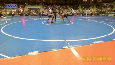 92 lbs Round Of 32 - Christian Cazares, Toss Em Up vs Jett Greer, Shelton Wrestling Academy