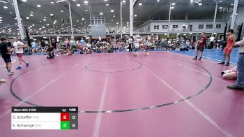 108 lbs Semifinal - Caleb Schaffer, Revival Orange vs Erek Schwinge, Centurion