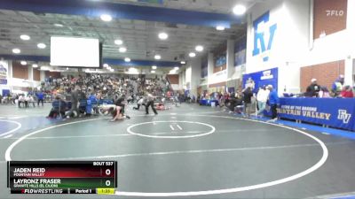 144 lbs Champ. Round 2 - Jaden Reid, Fountain Valley vs Layronz Fraser, Granite Hills (El Cajon)