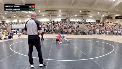 AA 138 lbs 1st Place Match - Maddox Eskew, Ravenwood High School vs Kellen Sanders, Cleveland High School