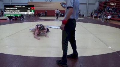 157 lbs Cons. Round 3 - Jake Pontier, Coe vs Andrew Parrish, Cornell College