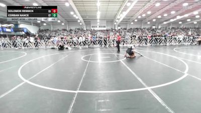 126 lbs Consi Of 32 #2 - Solomon Resnick, CA vs Corban Nance, KY
