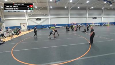 190 lbs 3rd Place Match - Sawyer Dailey, Unattached vs Raymond Shaw, Unattached