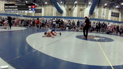 14U Boys FS - 96 lbs Semis - Max Murdock, Warhawk Wrestling Club vs Macklin Clark, Indiana Outlaws WC