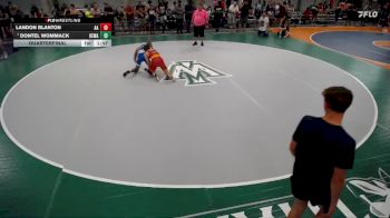 136-143 lbs Quarterfinal - Dontel Wommack, Kewanee vs Landon Blanton, Alber Athletics