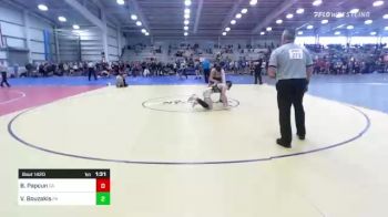 132 lbs Quarterfinal - Brian Papcun, GA vs Vince Bouzakis, PA