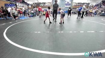 66 lbs Consolation - Gunnar Coltharp, Harrah Little League Wrestling vs Rhett Bigbey, Redskins Wrestling Club